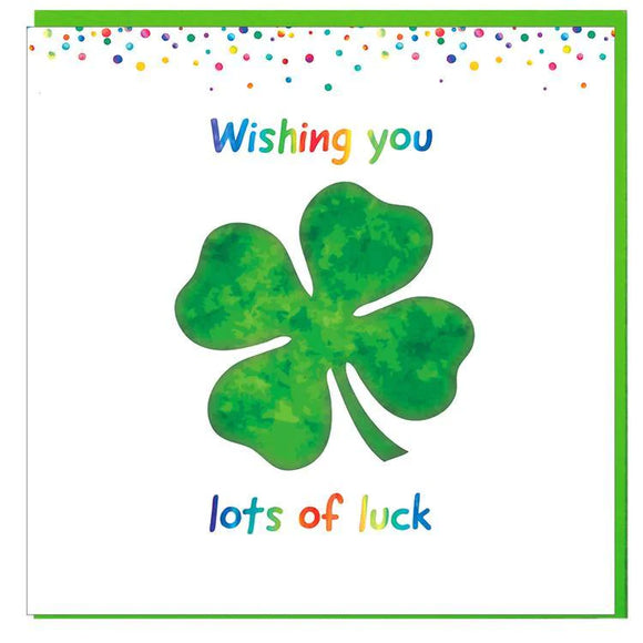 Card: Wishing You Lots Of Luck