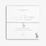 A Little Life Is Better With Cats Bracelet