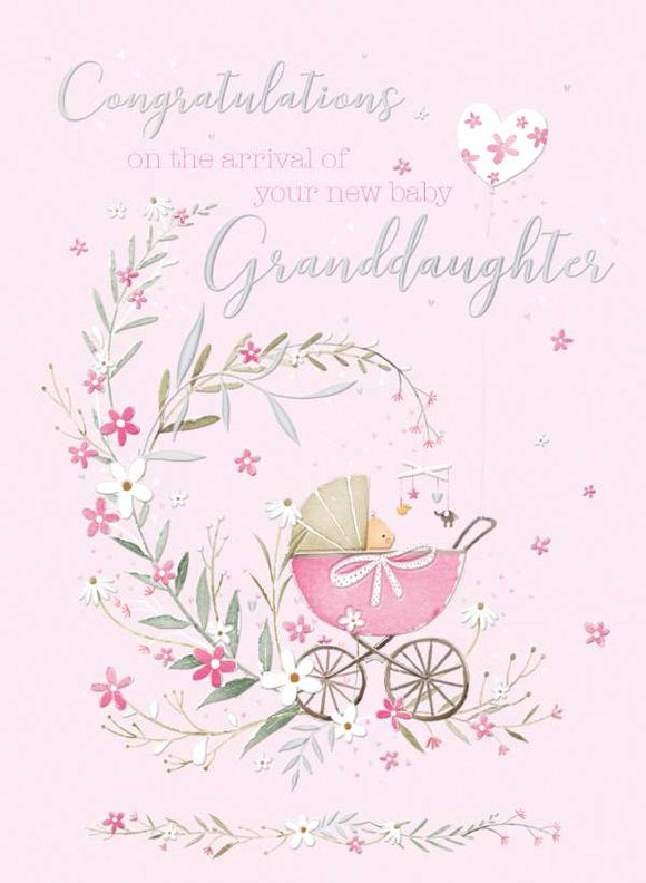 Congratulations On The Birthday Of Your New Baby Granddaughter