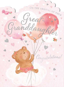 On The Arrival Of Your Great-Granddaughter, Congratulations