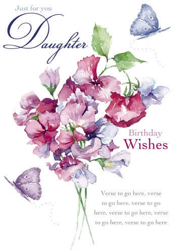 Just For you Daughter, Birthday Wishes