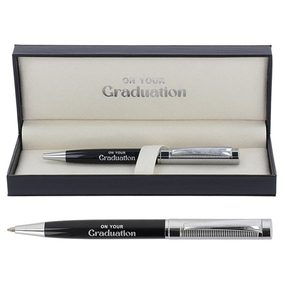 Bridgewater Black & Chrome Graduation Pen