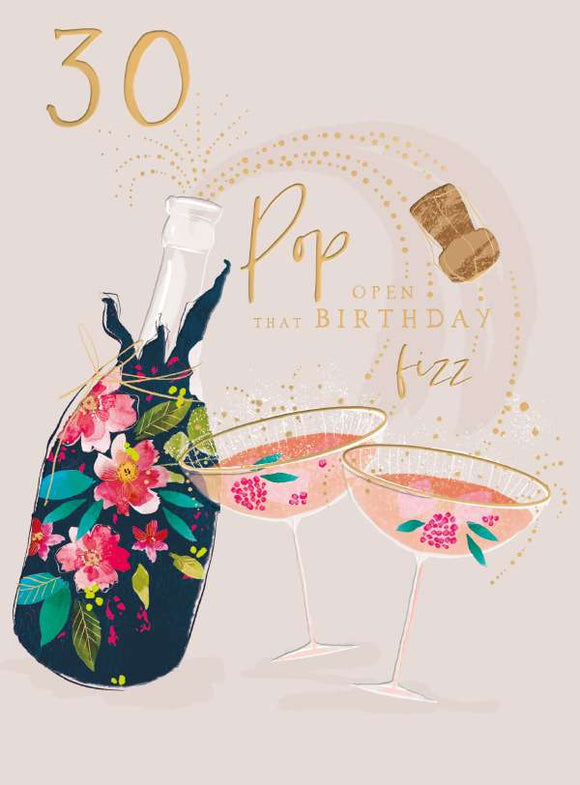 30 Pop Open That Birthday Fizz