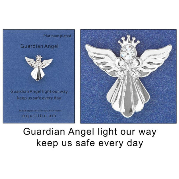 Guardian Angel Pin Light Our Way