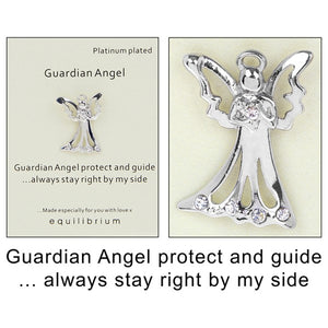 Guardian Angel Pin By Side