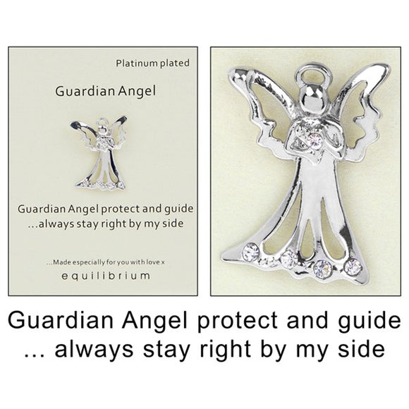 Guardian Angel Pin By Side