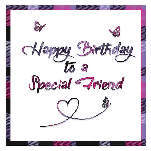 Happy Birthday to a Special Friend