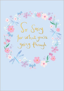 Thinking of You - So Sorry Floral