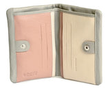 Ladies Wallet Purse, Grey/Dusky