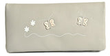 Ladies Wallet Purse, Grey/Dusky