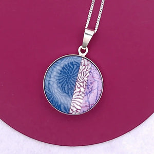 Circle Pendant - Anemone