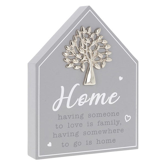 Family Tree House Plaque Home