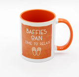 Baffies Oan, Time To Relax - Mug