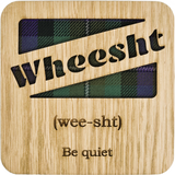 Wheesht Square Coaster