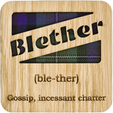 Blether Square Coaster