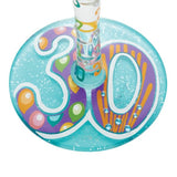 Happy 30th Birthday Wine Glass