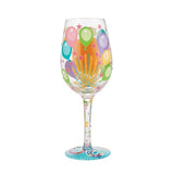 Happy 30th Birthday Wine Glass