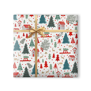 Winter Wonderland Christmas Gift Wrapping