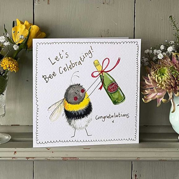 Bee Congratulations Card