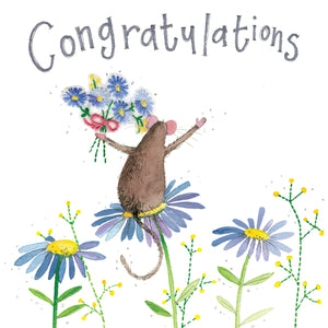 Congratulations Mouse Card