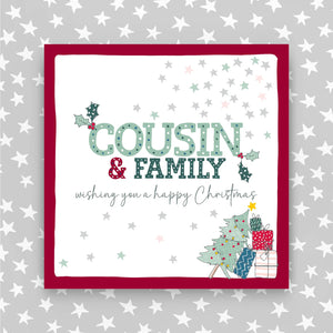 Cousin & Family - Wishing You A Happy Christmas