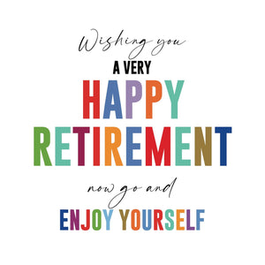 Wishing You A Very Happy Retirement