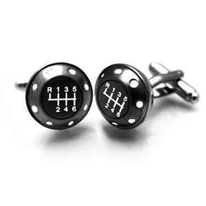 Gunmetal Novelty Cufflinks