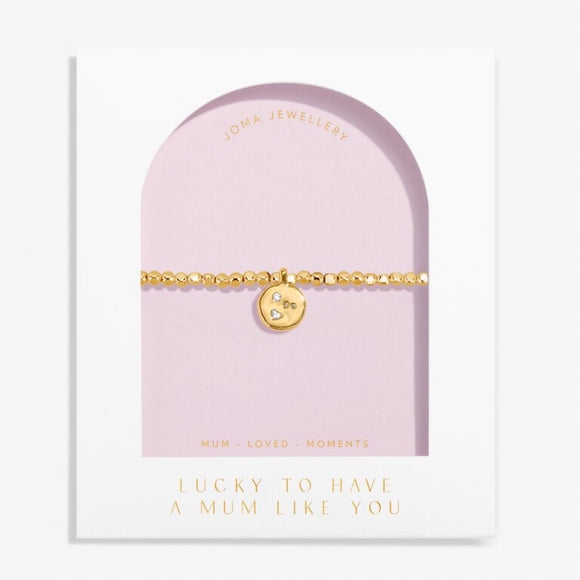 Dolce Vita 'Lucky To Have A Mum Like You' Bracelet