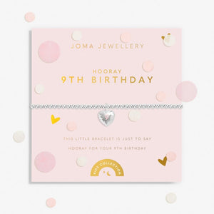 Kids' Confetti A Little '9th Birthday' Bracelet