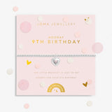 Kids' Confetti A Little '9th Birthday' Bracelet