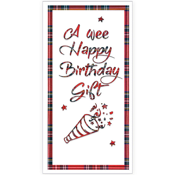 A Wee Happy Birthday Gift Money Wallet