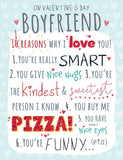 Valentine’s Day - Boyfriend, 10 Reasons Why I Love You