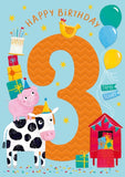 Happy Birthday 3 - Farmyard Party