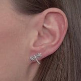 Dragonfly Silver Stud Earrings