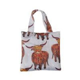 Grey Highland Cow Shopper