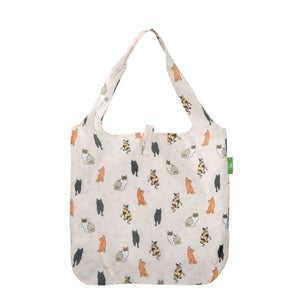 Beige Beloved Cats Shopper