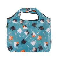 Cartoon Cat Large Shopper