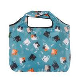 Cartoon Cat Large Shopper