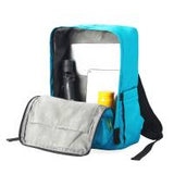 Teal Top Handle Backpack