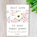 Self Love Ceramic Wish Token and Card