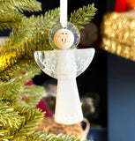 Angel Fused Glass Decoration