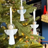 Angel Fused Glass Decoration