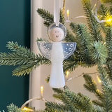 Angel Fused Glass Decoration