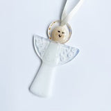 Angel Fused Glass Decoration