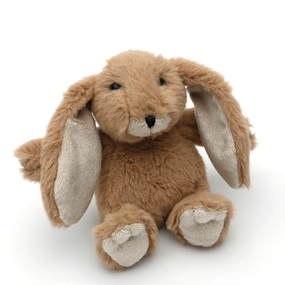 Mini Bunny Plush Soft Toy Brown -