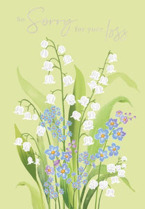 Sympathy Florals Lily of the Valley & Forget-Me-Nots