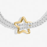 Plating Twist Star Bracelet Bar
