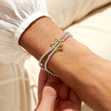Plating Twist Star Bracelet Bar