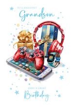 To A Brilliant Grandson, Birthday