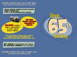 Born In 1960, 65 Today (Blue)
